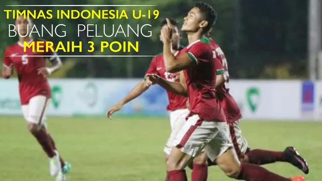 Video Timnas Indonesia U-19 yang membuang peluang meraih 3 poin saat unggul 2-0 terlebih dahulu atas Thailand di Piala AFF U-19 2016.