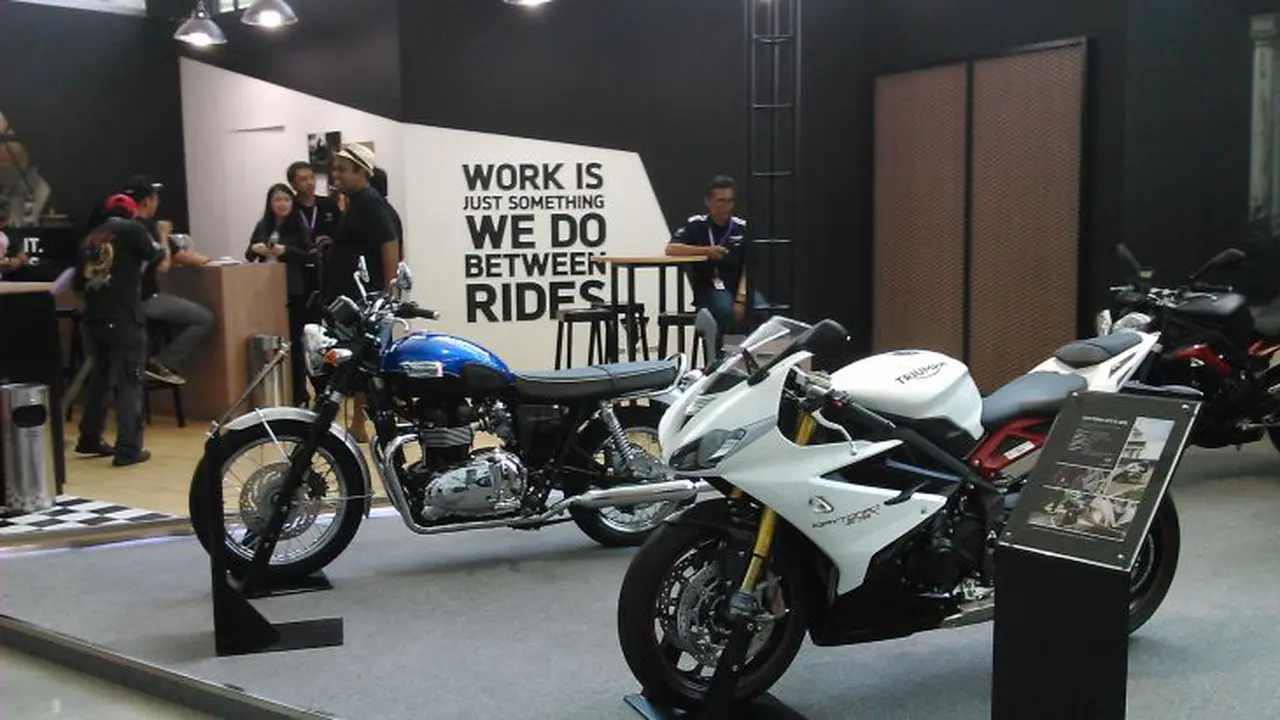 Tak Mau Kalah Eksis, Triumph Boyong 7 Model di IIMS