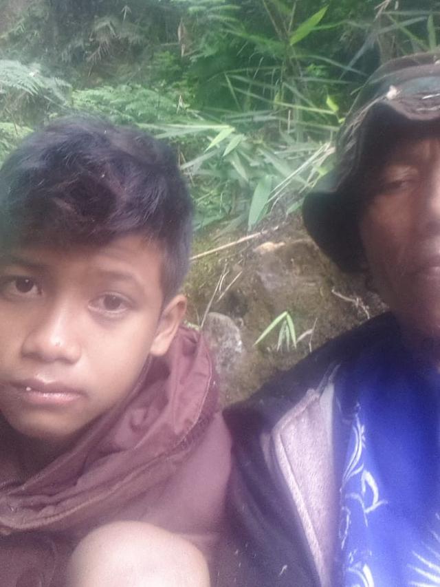 Muhammad Gibran Arrasyid (14), pendaki asal Garut, Jawa Barat akhirnya ditemuukan tim gabungan saat tengah duduk di Jurug Cikoneng yang berada di pos satu, wilayah pendakian Gunung Guntur Garut.