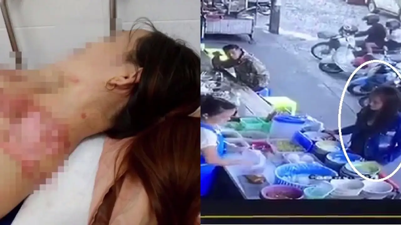 Porsi Sup Kurang, Wanita Tega Lempari Penjual Dengan Air Panas