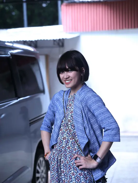 "Mungkin psico kali, dia cari aman di sini di depan media. Kalau dia ngaku pasti digebukin di sini," papar Chika. (Deki Prayoga/Bintang.com)