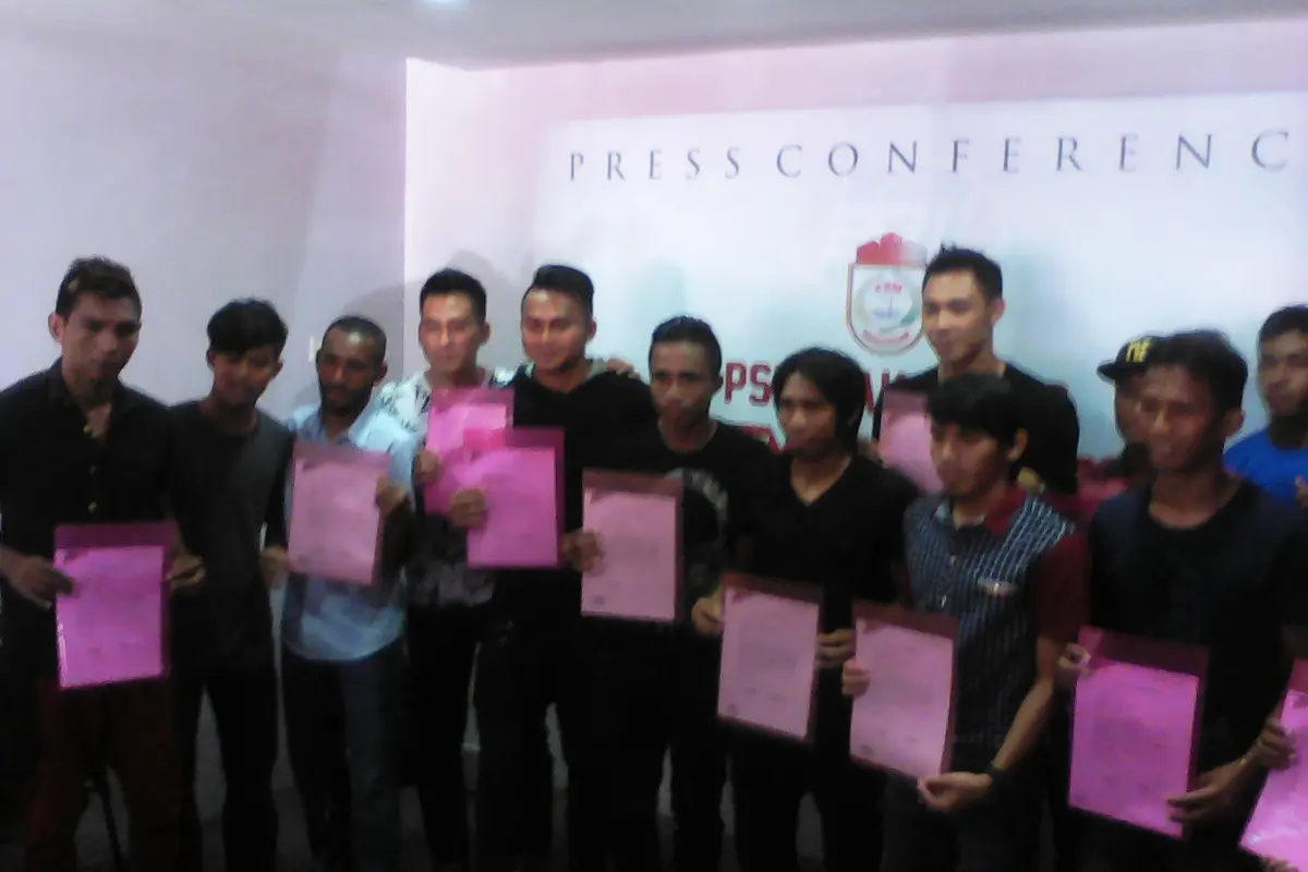 23 Pemain PSM Resmi Teken Kontrak