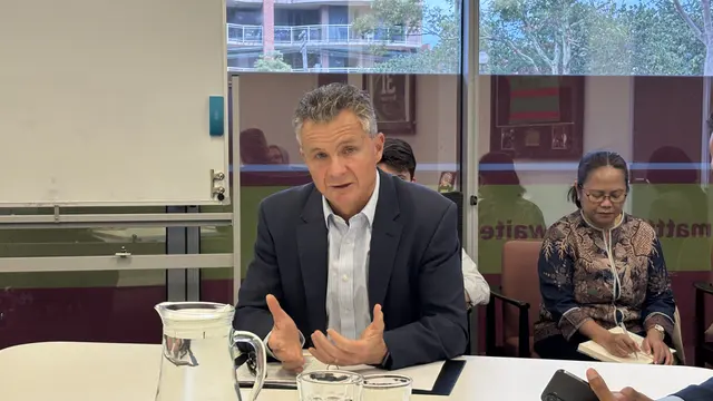 Asisten Menteri Luar Negeri dan Perdagangan Australia Matt Thistlethwaite