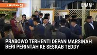 Prabowo Terhenti Depan Keluarga Aktivis Buruh Marsinah, Teddy Lari Dipanggil