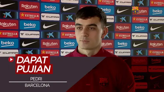 Cover Pedri dapat pujian oleh Andres Iniesta