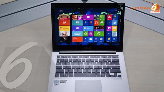 Asus Zenbook Prime Ux31a Laptop Touchscreen Tipis Nan Bertenaga Tekno Liputan6 Com