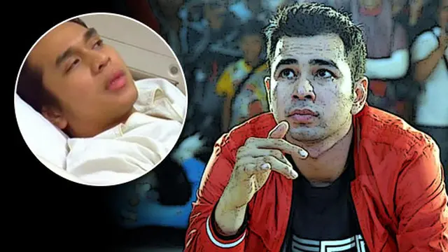 Ilustrasi Olga Syahputra dan Raffi Ahmad