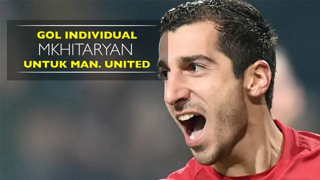 Video gol individual Henrikh Mkhitaryan untuk Manchester United saat menang 2-0 atas Zorya di Liga Europa, Kamis (8/12/2016).