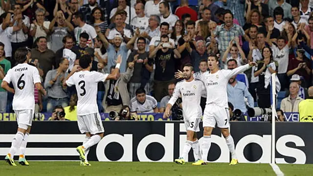 Real Madrid vs FC Copenhagen 4-0
