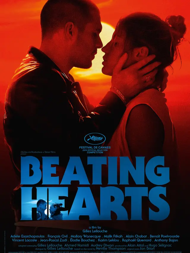 Poster film Beating Hearts. (Foto: Dok. Chi-Fou-Mi Productions/ Trésor Films/ StudioCanal/ IMDb)