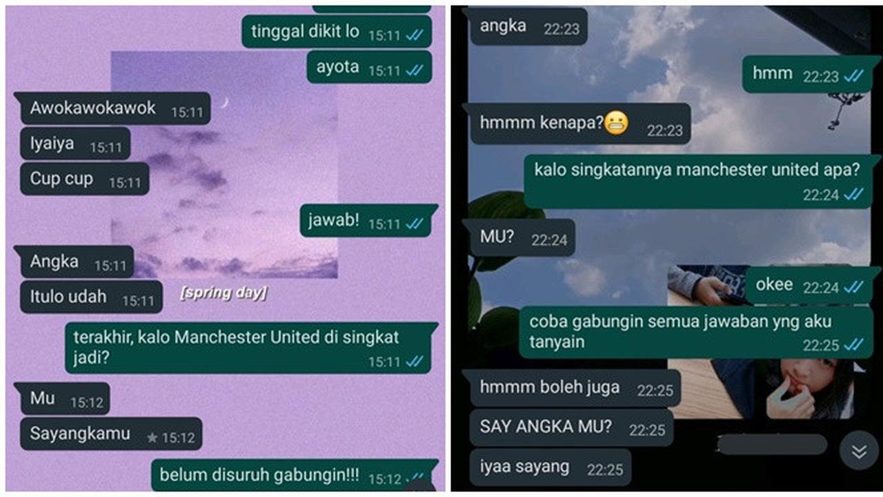 6 Chat Bilang ‘Sayang Kamu’ ke Pacar Ini Kocak Tapi Romantis, Bikin Baper