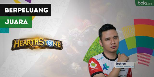 VIDEO: Wakil Indonesia Berpeluang Juara pada Gim Hearthstone
