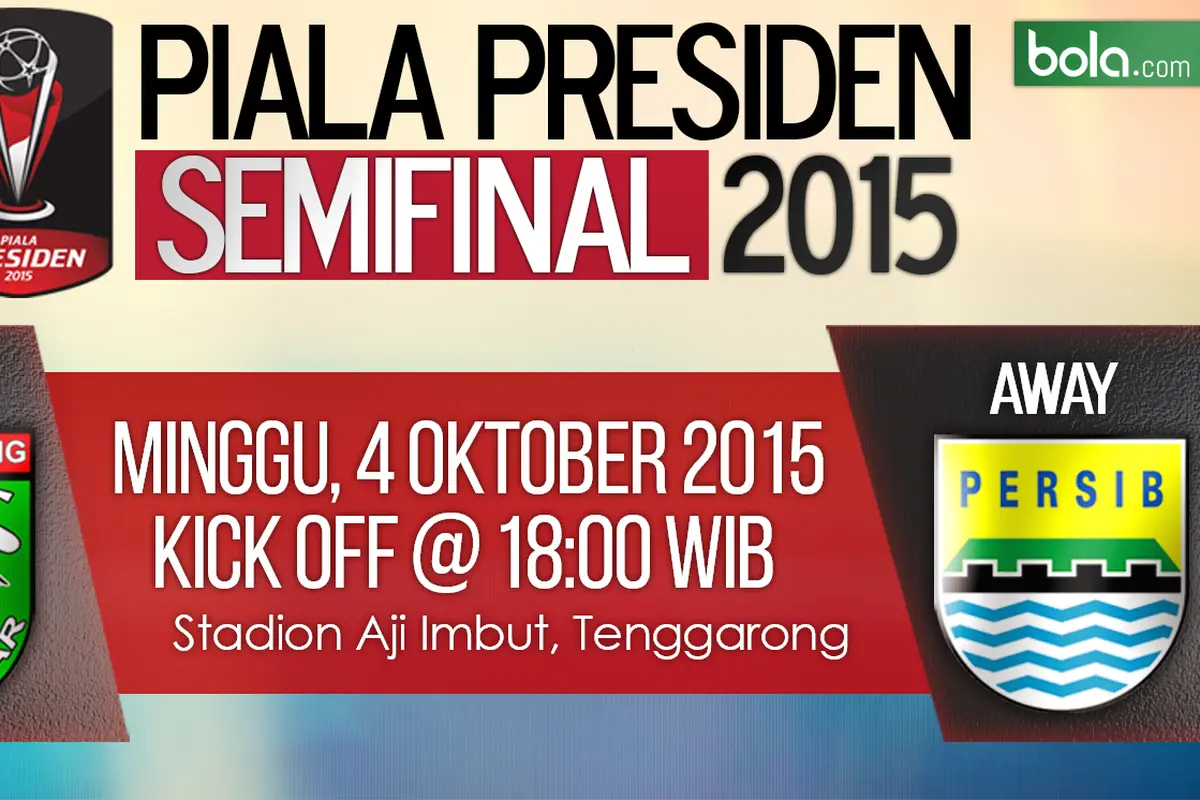 Piala Presiden 2015: Mitra kukar vs PSM Persib Bandung (Bola.com/Samsul Hadi)
