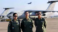 Sejarah tercipta di India pada Sabtu 18 Juni 2016. Untuk kali pertamanya, perempuan jadi pilot jet tempur (Tribune India)