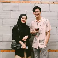 Potret Dinda Hauw dan Rey Mbayang di Awal Bertemu. (Sumber: Instagram/dindahw)