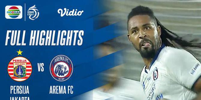 VIDEO: Highlights BRI Liga 1, Gol Tunggal Carlos Fortes Bawa Arema FC Menang atas Persija Jakarta