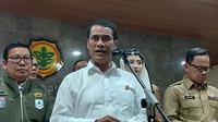 Menteri Pertanian Andi Amran Sulaiman di Kantor Kementerian Pertanian, Senin (17/2/2025). (Foto: Liputan6.com/Arief RH)