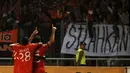 Persija Jakarta sukses membekuk Barito Putera 3-1 di laga lanjutan Indonesia Super League di Stadion GBK, (5/9/2014). (Liputan6.com/Helmi Fithriansyah)