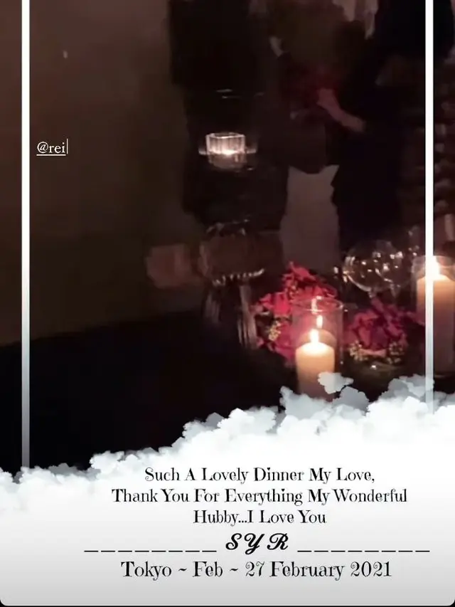 6 Momen Dinner Romantis Syahrini dan Reino Barack, Rayakan Anniversary Ke-2