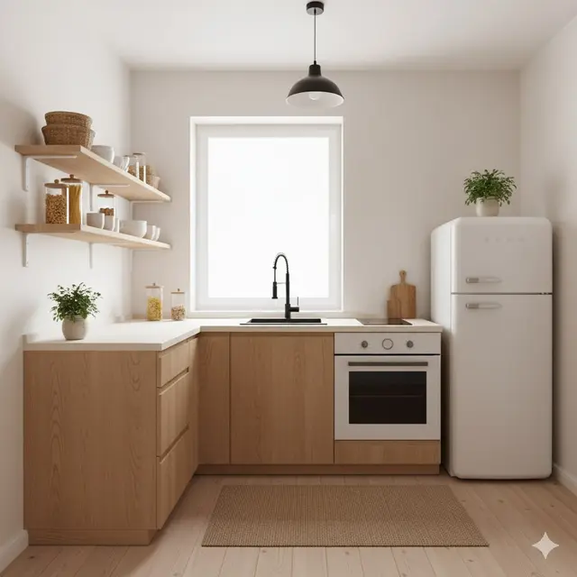 Dapur Konsep Japandi