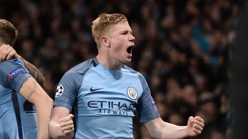 Kevin de Bruyne jadi salah satu gelandang terbaik Liga Inggris bersama Manchester City. 