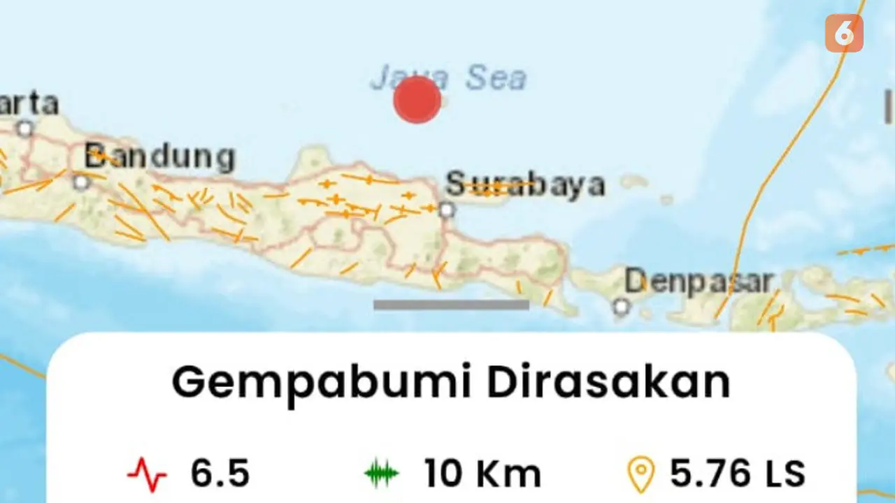 Peta gempa