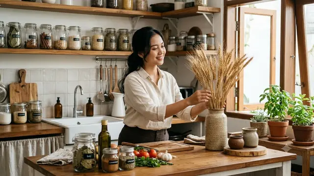 Tanaman Kering yang Cocok Jadi Dekorasi Dapur