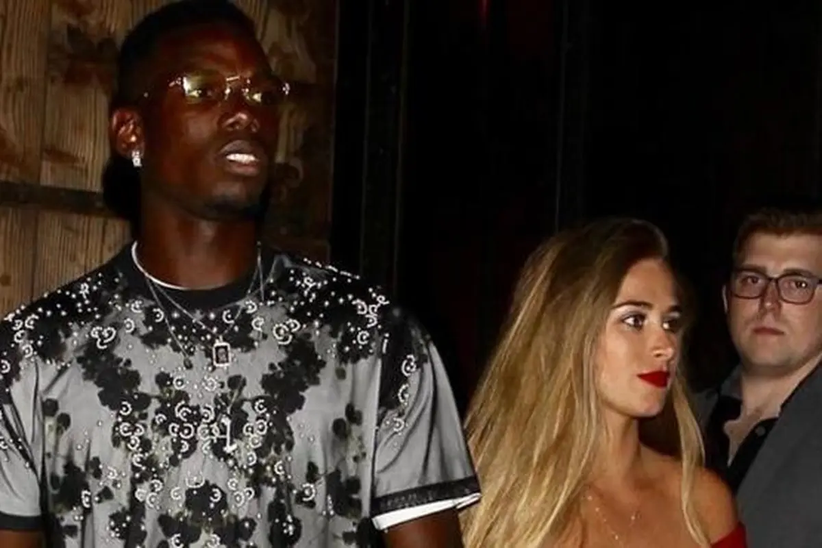Paul Pogba dan Maria Zulay Salaues (fabwags.com)