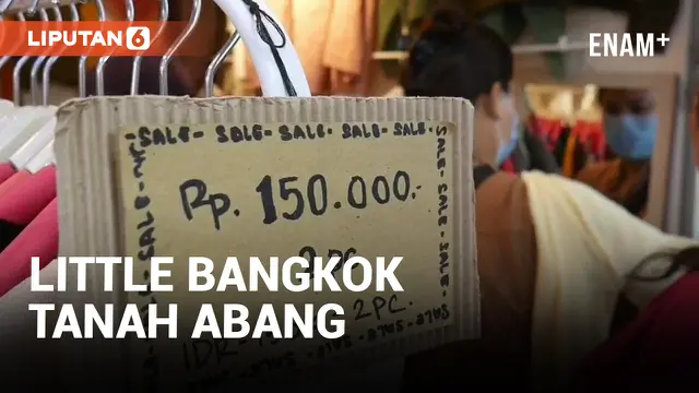 Little Bangkok Tanah Abang Jadi Incaran Pengunjung