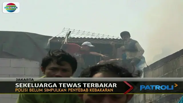 Kebakaran di Palmerah Tewaskan Satu Keluarga