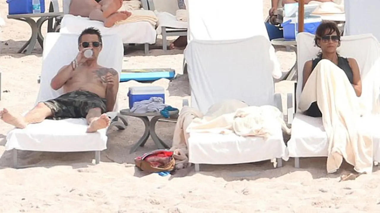 Halle Berry dan Olivier Martinez