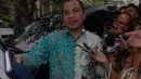 Politisi PKB Marwan Jaafar termasuk orang yang dipanggil Jokowi ke Istana Negara, Jakarta, Kamis (23/10/2014) (Liputan6.com/Herman Zakharia)