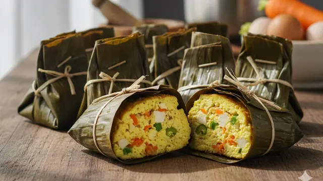 Resep pepes tahu telur (Foto: Gemini AI)