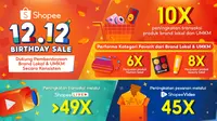 Produk Brand Lokal & UMKM Catat Peningkatan Transaksi di Shopee 12.12 Birthday Sale.