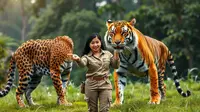 Perbedaan Macan dan Harimau, Dua Kucing Besar yang Sering Tertukar