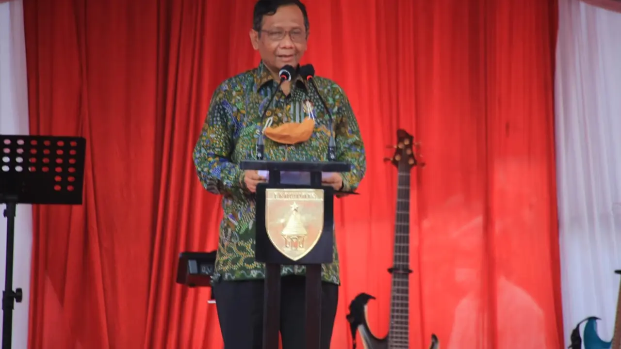Menko Polhukam Mahfud Md (Dian Kurniawan/Liputan6.com)