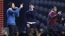 Aliando Syarief tampil bersama CJR di The Biggest Concert Magicaliando di Studio 6 Emtek City, Jakarta, Rabu (26/10). Ultah ke-20, Aliando dibuatkan konser khusus oleh SCTV. (Liputan6.com/Herman Zakharia)