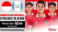 Live Streaming Laga Uji Coba Timnas U-20 Indonesia Vs Guatemala di Vidio Selasa, 21 Februari 2023