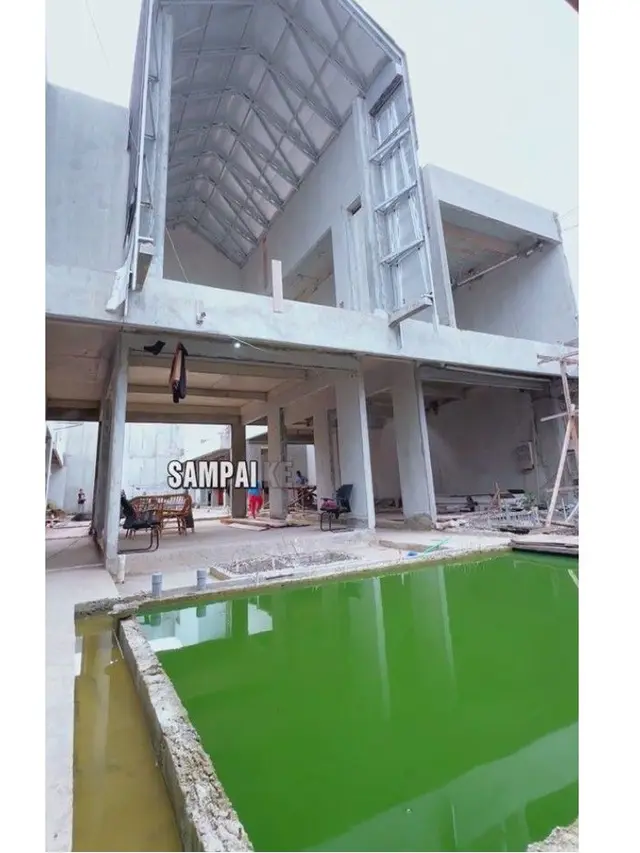 7 Potret Proses Pembangunan Rumah Baru Denny Sumargo, Ada Lapangan Basket