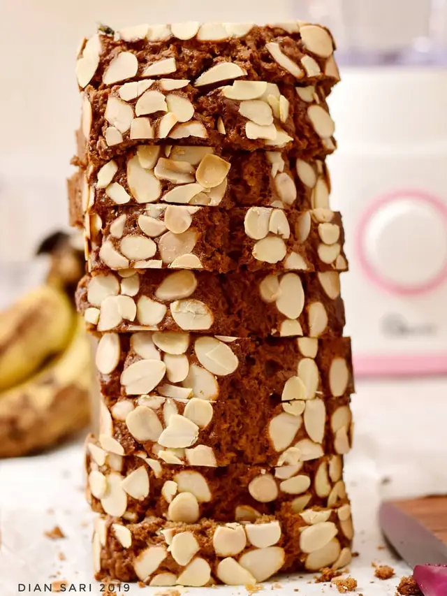 Healthy banana bread