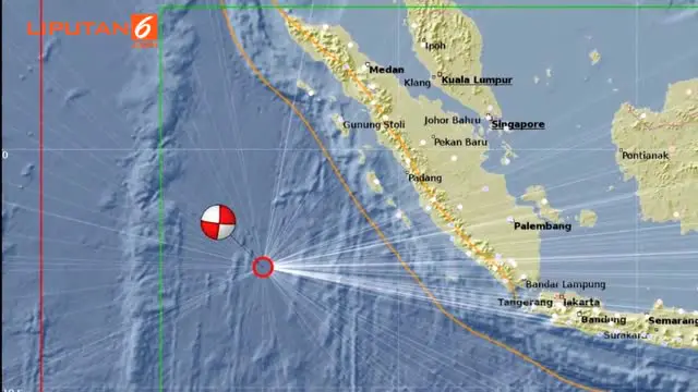 Gempa berkekuatan 7,8 Skala Richter (SR) mengguncang Kepulauan Mentawai, Sumatera Barat. Gempa tersebut terjadi pada pukul 19.49 WIB Rabu malam tadi. sempat ada peringatan dini Tsunami dari BMKG.