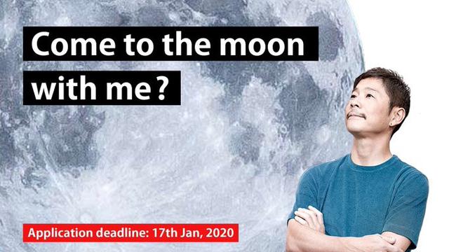 Yusaku Maezawa, miliarder Jepang mencari pasangan hidup yang bisa menemani perjalanannya ke bulan.