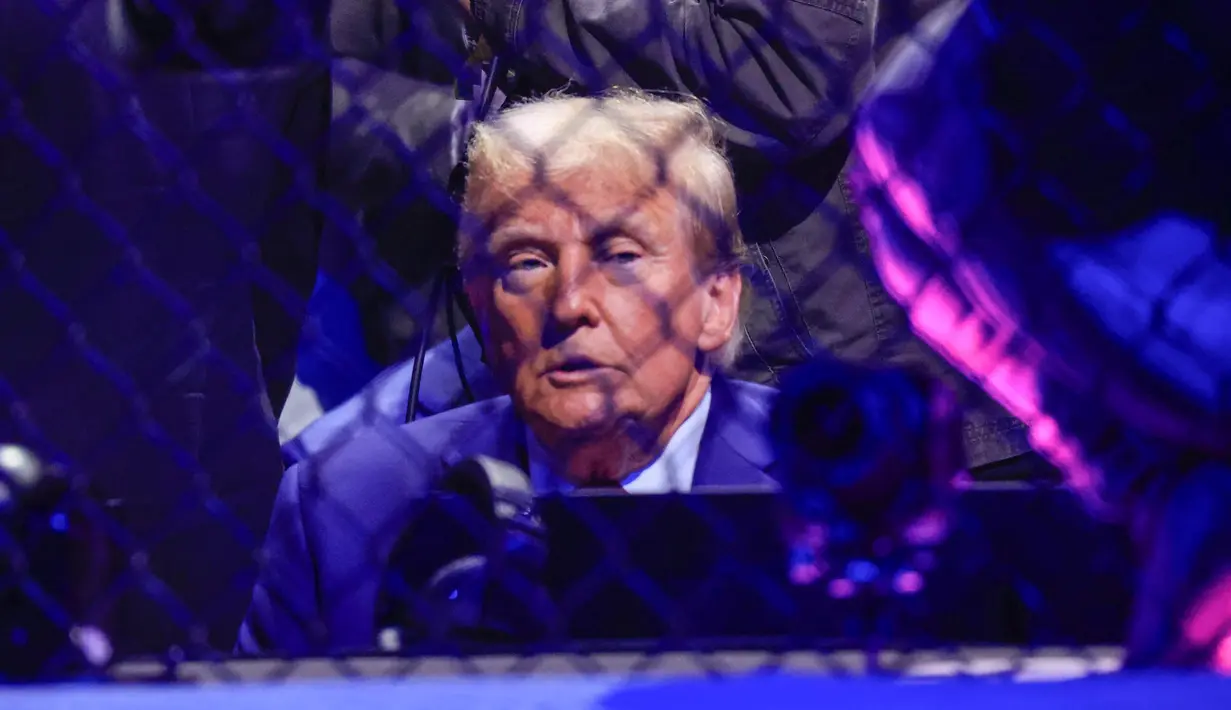 Departemen Efisiensi Pemerintah merupakan lembaga yang baru dibentuk di dalam kabinet pemerintahan Amerika Serikat di bawah kepemimpinan Donald Trump pada periode 2025-2029 mendatang. (Kena Betancur/AFP)