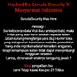 Aplikasi Depok Single Windows (DSW) milik Pemerintah Kota Depok diserang hacker sehingga membuat tampilannya berubah. (Dicky Agung).