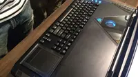 Tampilan keyboard Predator 21 X. (Liputan6.com/ Yuslianson)
