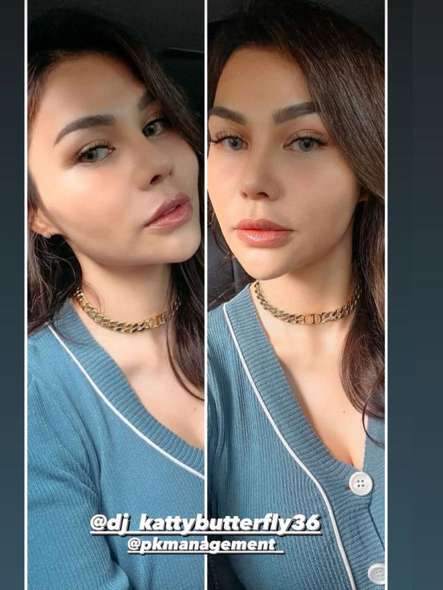 6 Potret Terbaru DJ Katty Butterfly yang Dipuji Hidungnya Semakin Mancung