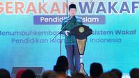 Kementerian Agama (Kemenag) meluncurkan Gerakan Wakaf Pendidikan Islam sebagai implementasi Asta Protas (Program Prioritas) Menteri Agama, Nasaruddin Umar. (Foto: Dokumentasi Kemenag).