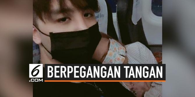 VIDEO: Penumpang Ini Berpacaran Gara-gara Pegangan Tangan Selama Turbulensi