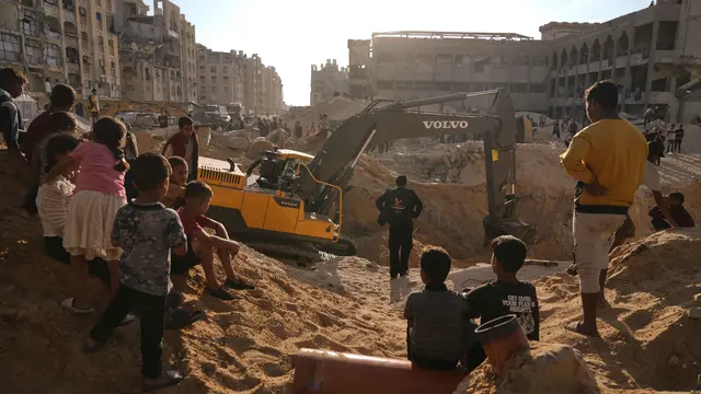 Diizinkan Memasuki Zona Kuning Jalur Gaza, Tim Palang Merah dan Mesir Bantu Cari Jenazah Israel