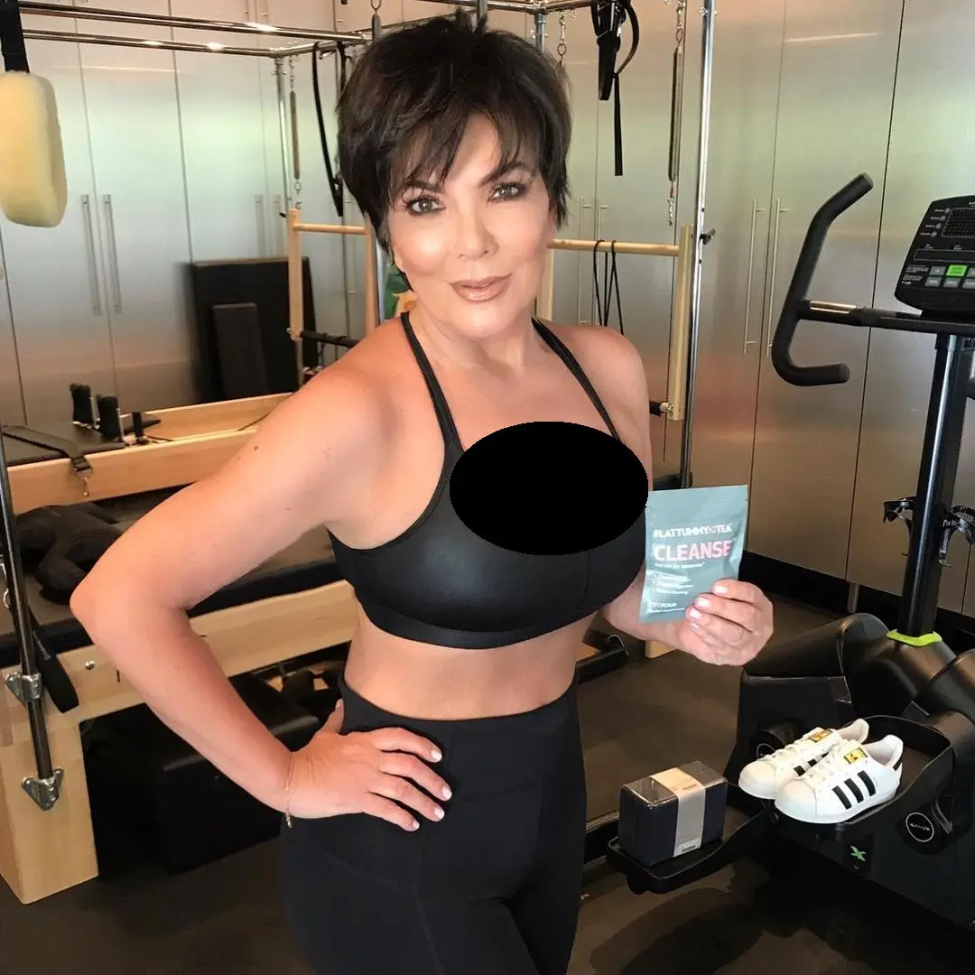Kris Jenner pamer lekuk tubuh usai berolah raga. [foto: instagram/krisjenner]